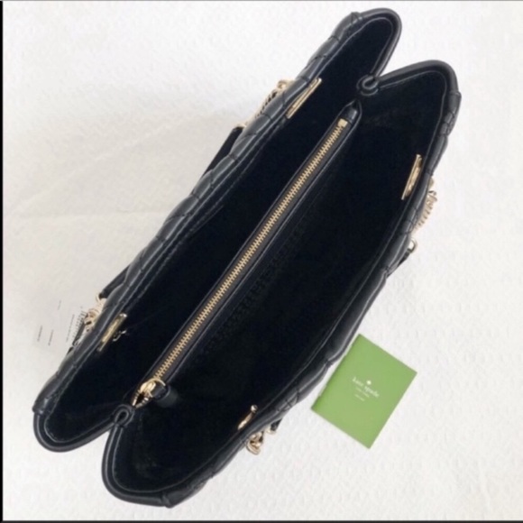 NWT Kate spade briar lane quilted Willis black bag - Picture 6 of 7